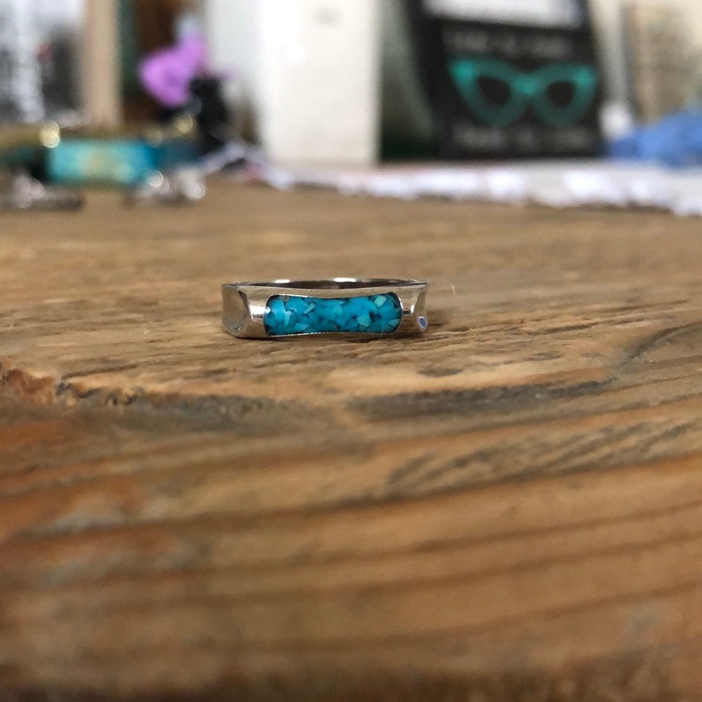 Silver & Turquoise Ring